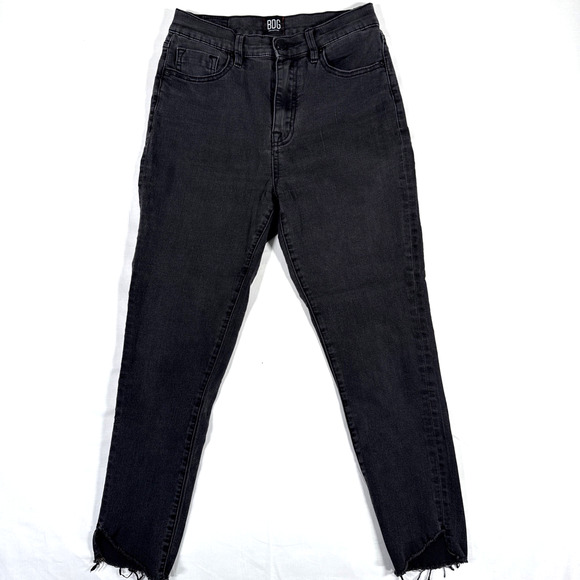 BDG Urban Outfitters Women's 28x 24.5 in Twig High Black Cropped Jeans Stretch - Picture 1 of 12